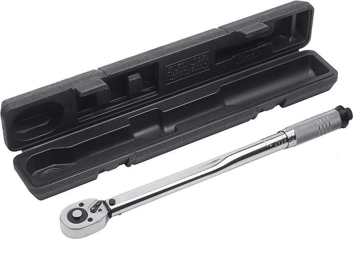 CHIAVE DINAMOMETRICA CRICCHETTO 1/4'' 5-25 Nm PER SERRAGGIO REVERSIBILE 270mm
