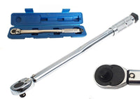 CHIAVE DINAMOMETRICA CRICCHETTO 1/4'' 5-25 Nm PER SERRAGGIO REVERSIBILE 270mm