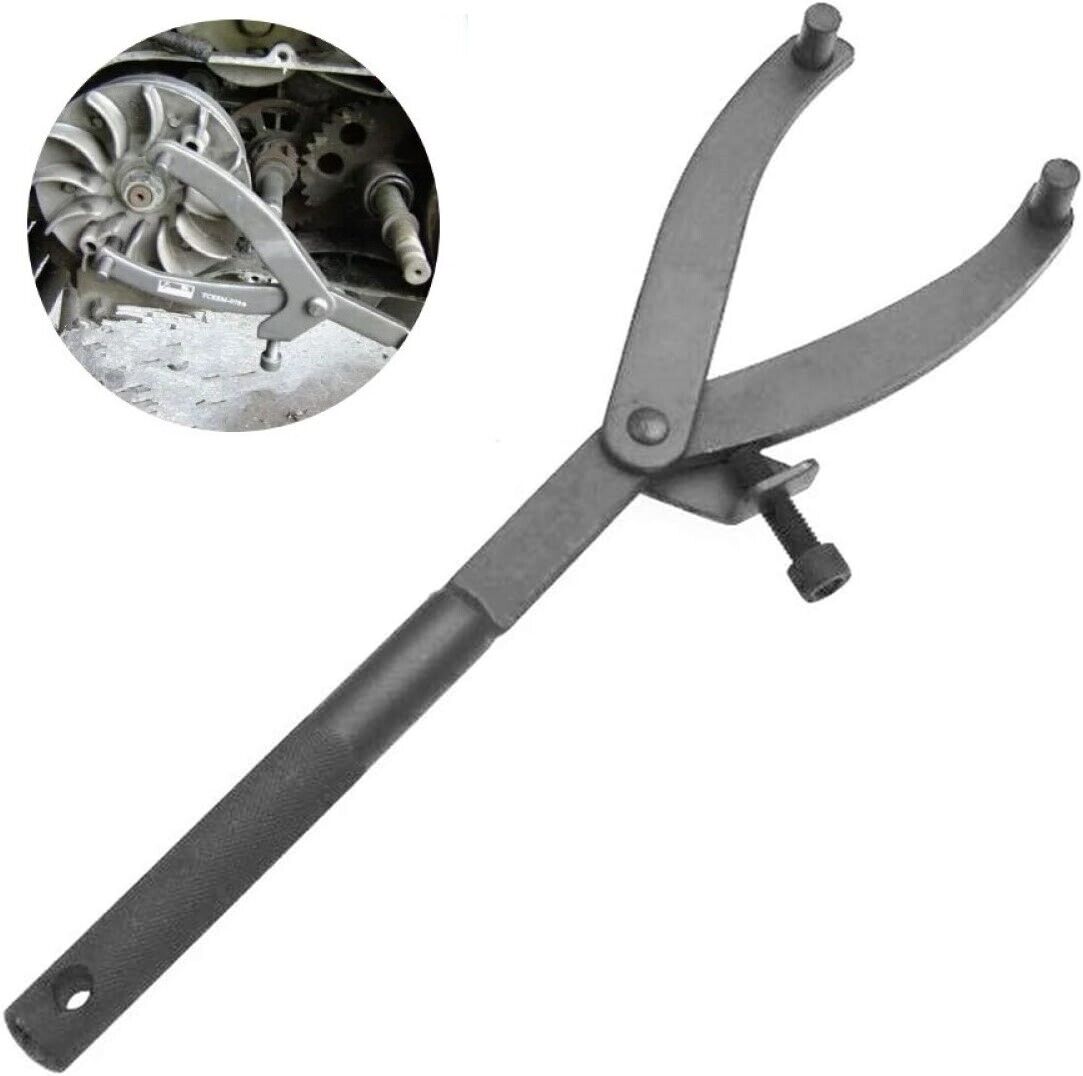 CHIAVE PINZA REGOLABILE BLOCCA VOLANO MOTO SCOOTER VARIATORE PULEGGIA CAMPANA