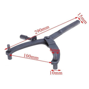 CHIAVE PINZA REGOLABILE BLOCCA VOLANO MOTO SCOOTER VARIATORE PULEGGIA CAMPANA