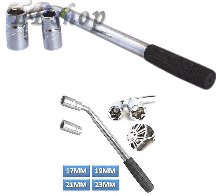 CHIAVE TELESCOPICA SVITA E AVVITA BULLONI RUOTE AUTO CAMPER 17-19-21-23 mm