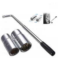 CHIAVE TELESCOPICA SVITA E AVVITA BULLONI RUOTE AUTO CAMPER 17-19-21-23 mm