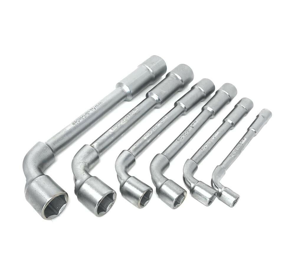 CHIAVI A TUBO PIPA A L SET 6 CHIAVE MISURE 8 10 12 13 17 19 MM