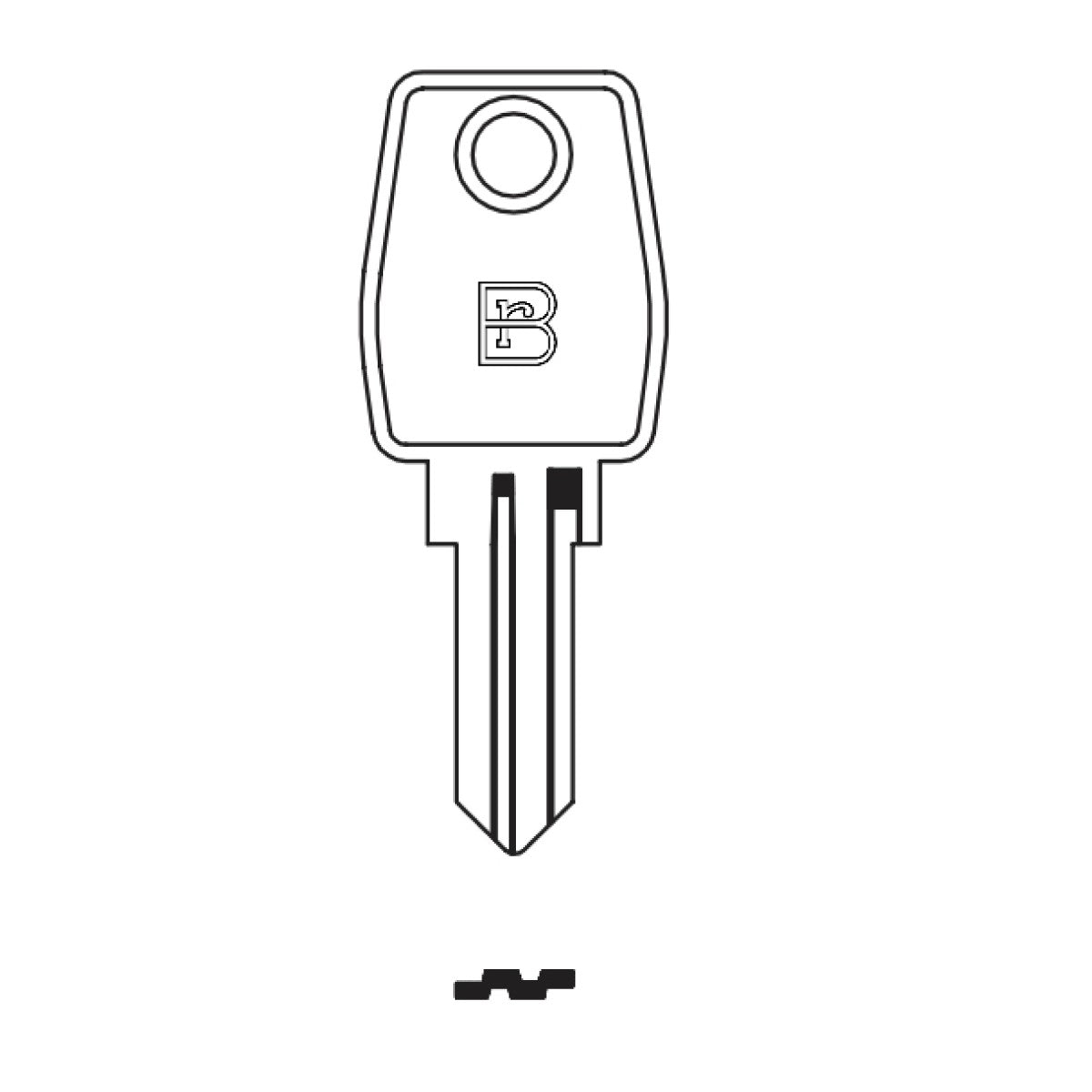 CHIAVI PER CASSETTA POSTA PPB