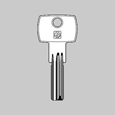 CHIAVI PUNZONATE WALLY PER LUCCHETTO MNF