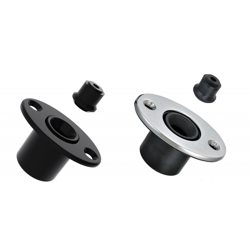 CHIUSURA A SCATTO NYLON E ACCIAIO