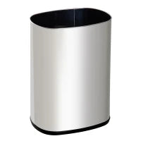 Homcom Pattumiera in Acciaio Inox con Apertura Automatica con Sensore 48 Litri