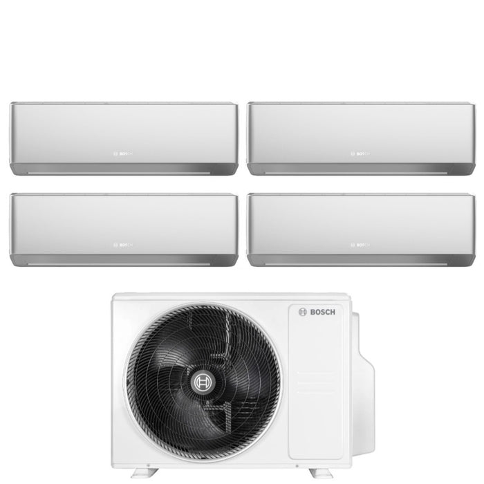Condizionatore Quadri Split Bosch CLIMATE 7000i SILVER 7+7+7+9 con 5000M 105/4 E R-32 Wi-Fi Integrato