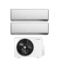 Condizionatore Dual Split Bosch CLIMATE 7000i SILVER 9+12 con 5000M 53/2 E R-32 Wi-Fi Integrato