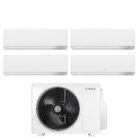 Condizionatore Quadri Split Bosch CLIMATE 7000i WHITE 9+9+9+18 con 5000M 82/4 E R-32 Wi-Fi Integrato