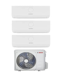 Climatizzatore Condizionatore Bosch Trial Split Inverter serie CLIMATE 3000i 9+9+18 con CL5000M 82/4 E R-32 Wi-Fi Optional 9000+9000+18000