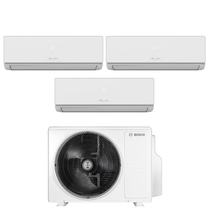 Condizionatore Trial Split Bosch CLIMATE 4000i 12+12+12 con 5000M 79/3 E R-32 Wi-Fi Optional