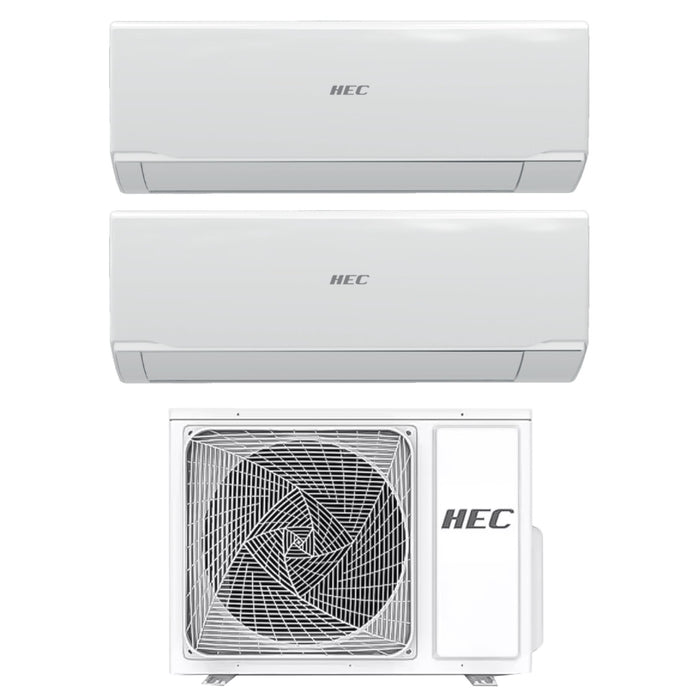 Condizionatore Dual Split Hec By Haier Tide R 9+12 con 2HEC50RECO-OUM R-32 Wi-Fi Integrato