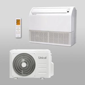 Condizionatore Climatizzatore Unical Pavimento\Soffitto 36000 BTU PS11 36H Classe A++/A+ Gas R-32 Wi-Fi Optional