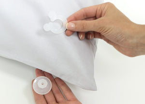 Clip Copripiumino Fissaggio Piumone Al Sacco Set 8 Pezzi - Clip - Set 8 Pz