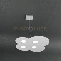 CLOUD SOSPENSIONE 4 LUCI GRIGIO 1128-S4-GR