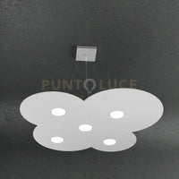 CLOUD SOSPENSIONE 5 LUCI GRIGIO 1128-S5-GR