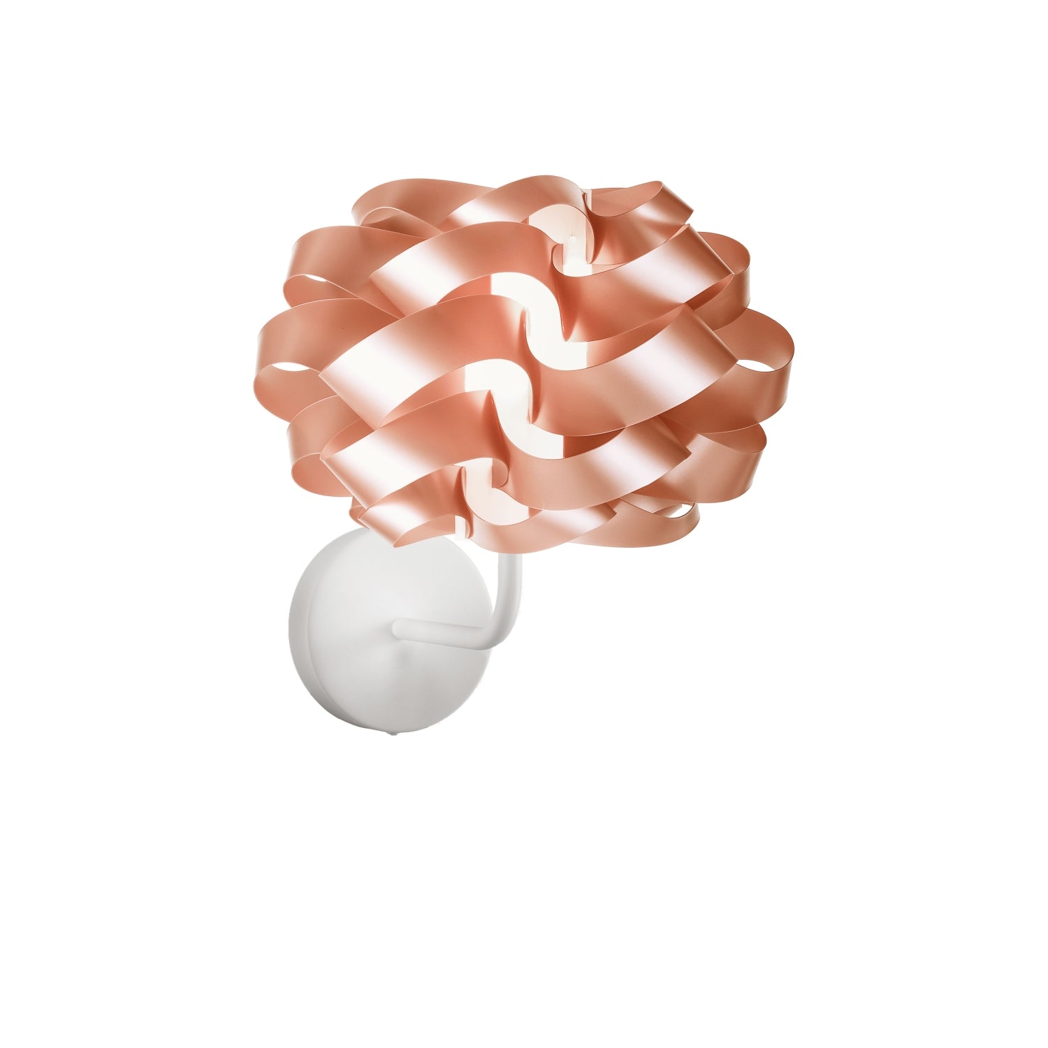 Applique Moderna Cloud Polilux ® Rame E Metallo 1 Luce E14