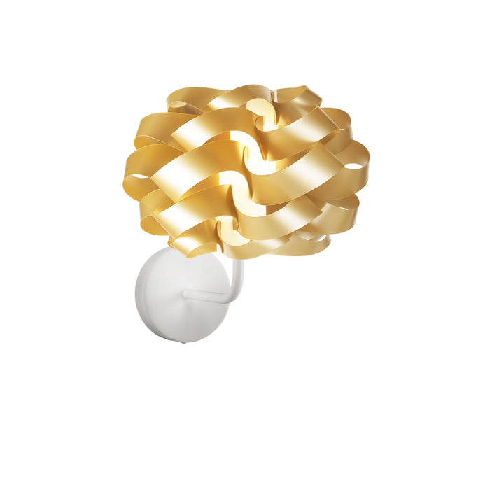 Applique Moderna Cloud Polilux ® New Gold E Metallo 1 Luce E14