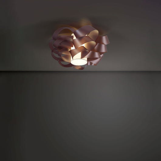 Plafoniera Moderna Cloud Polilux ® Pink Metal 5 Luci E27