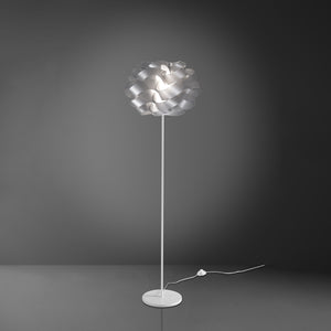 Piantana Moderna Cloud Polilux ® Argento E Metallo 1 Luce E27