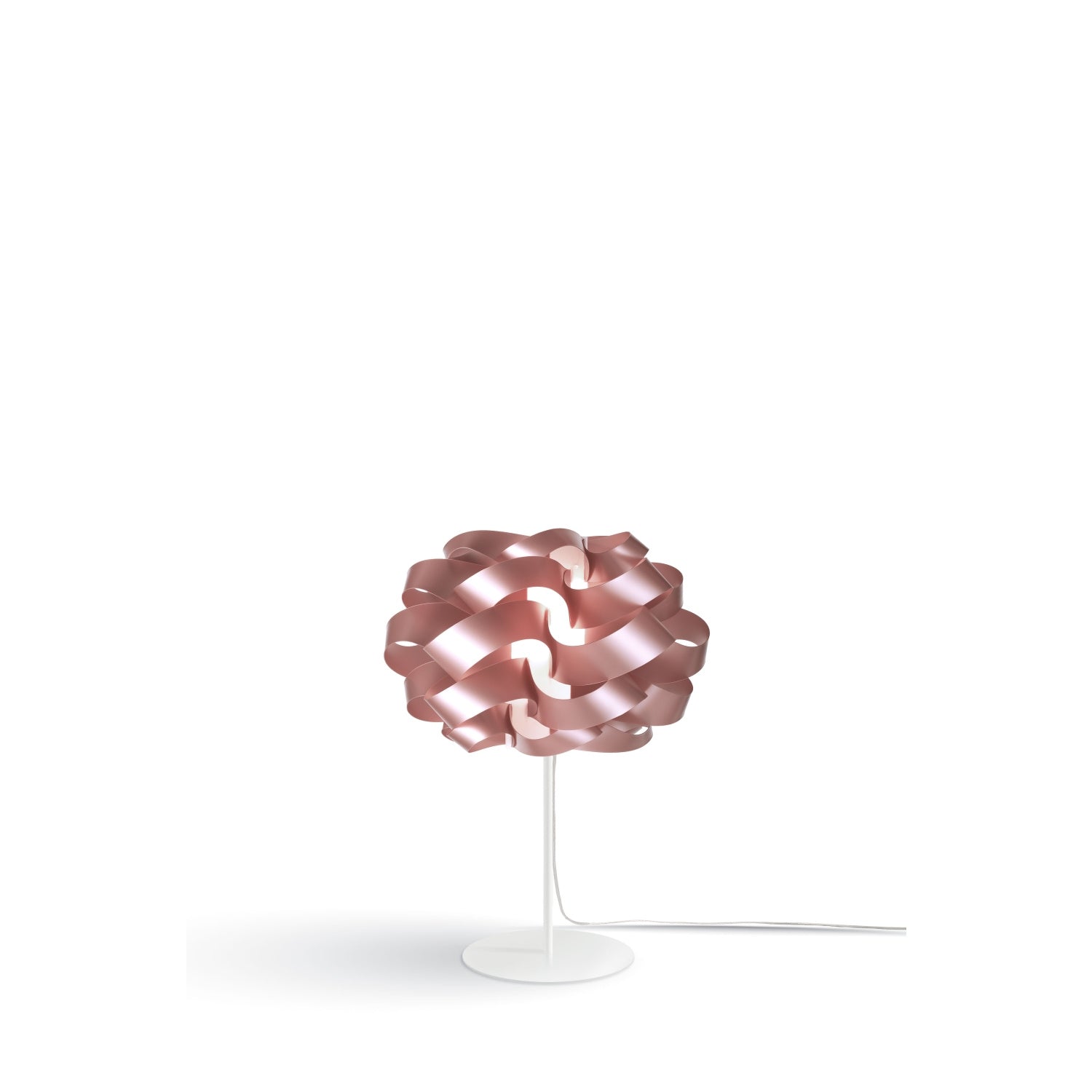 Lampada Da Scrivania Moderna Cloud Polilux ® Pink Metal E Metallo 1 Luce E14