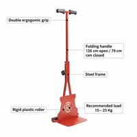 Rullo pressaguaina manico doppia impugnatura altezza regolabile