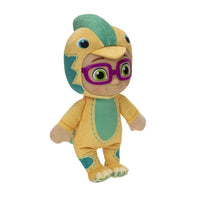 Cocomelon-Peluche Bella costume dinosauro, 20 cm