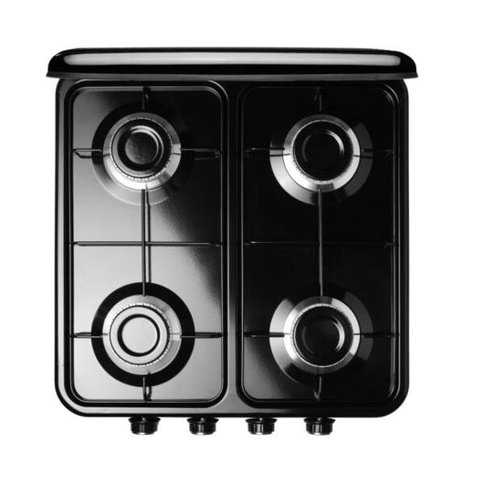 Piano Cottura a Gas 4 Fuochi 4 x 103 mm  Nero