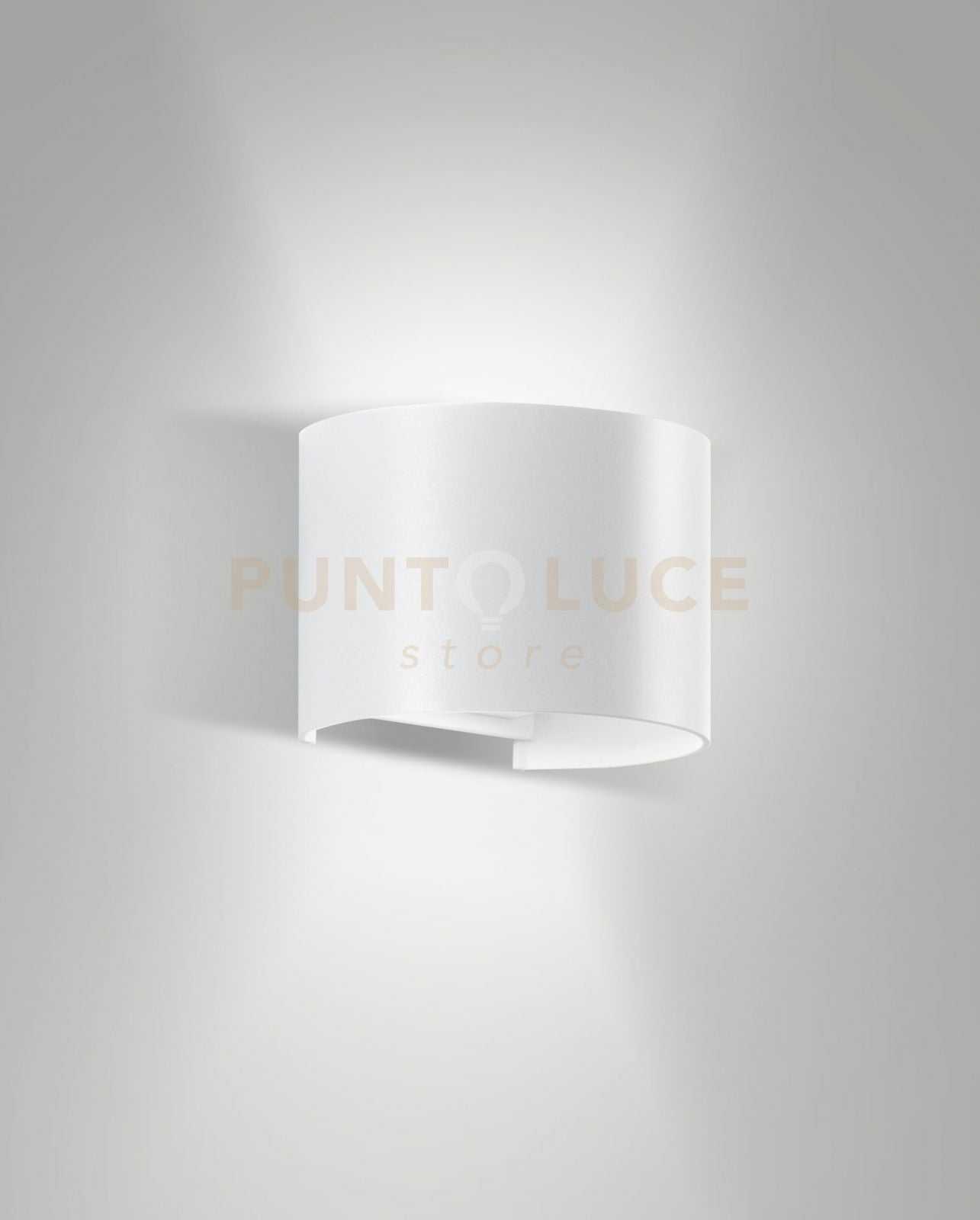 CODY APPLIQUE D ESTERNO DOPPIA EMISSIONE A LED 12W 3000K 1448LM BIANCA IP65