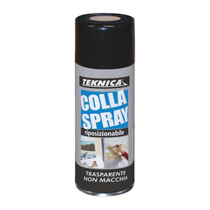 COLLA SPRAY RIPOSIZIONABILE  (400ml) - TEKNICA 