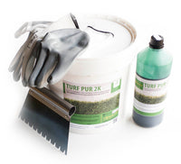 COLLA prato sintetico kit 10 kg erba artificiale manto tappeto giardino bicomponente