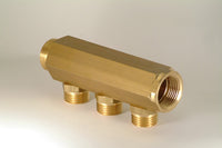 COLLETTORI 3 POSTI MF S/RUB 3/4 USCITA 3/8