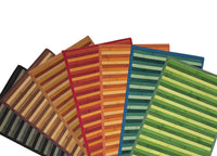 Tappeto Bamboo Degradè In Varie Colorazioni - 50x230 cm - Rosso