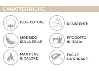 Completo Lenzuola In Morbida Flanella Made Italy Disegno Stain C.N - 1 Piazza E Mezza - Rosa
