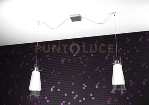 CONE SOSPENSIONE 2 LUCI SPOSTABILI 1079-S2-S