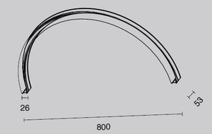 CONNESSIONE A SUPERFICIE AD"U" NERO