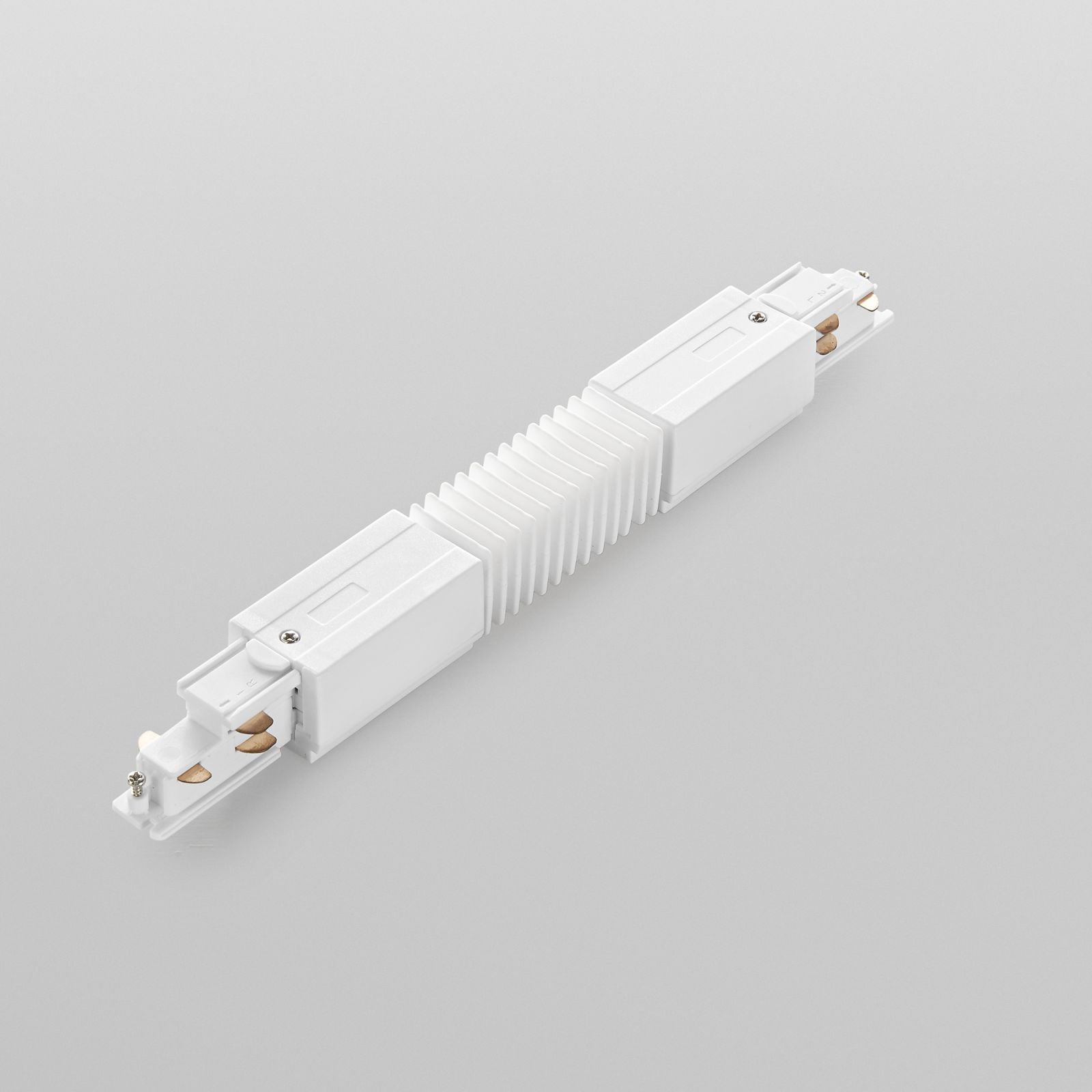LED-RAIL-FLEX-DA-BCO CONNESSIONE FLESSIBILE LINEARE PER BINARIO TRIFASE RAIL BIANCO DALI 30,8X3,5X3,3CM