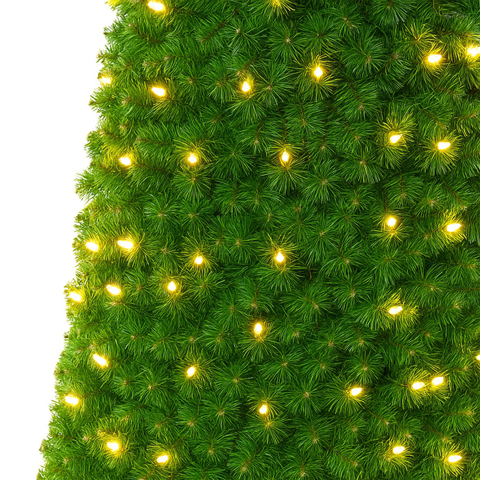 Sugarplum - Albero di Natale a Cono con 560 Luci LED in PVC Ø66x210H cm