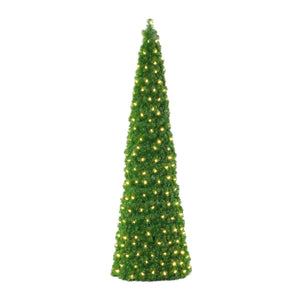 Sugarplum - Albero di Natale a Cono con 720 Luci LED in PVC Ø70x240H cm