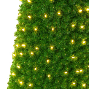 Sugarplum - Albero di Natale a Cono con 720 Luci LED in PVC Ø70x240H cm