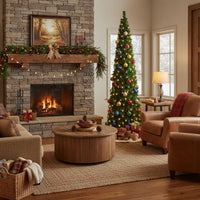 Sugarplum - Albero di Natale a Cono con 720 Luci LED in PVC Ø70x240H cm