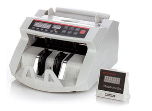 CONTABANCONOTE PROFESSIONALE RILEVATORE BANCONOTE FALSE CONTA SOLDI EURO DISPLAY