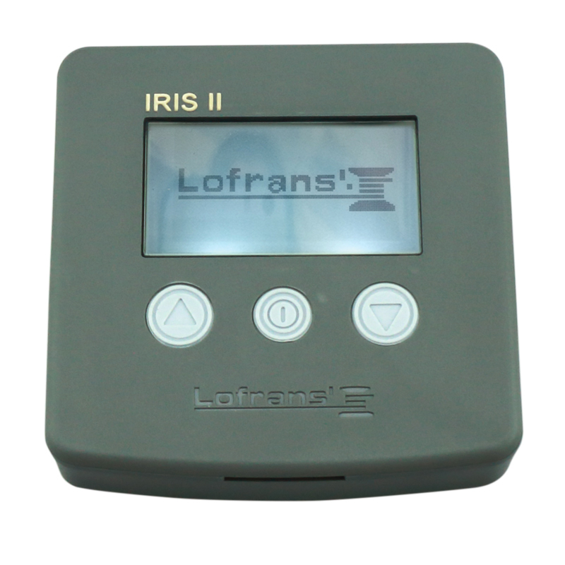 CONTAMETRI CON DISPLAY IRIS 2 NERO