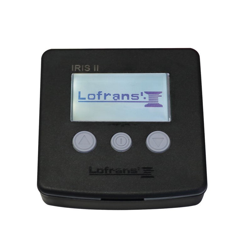 CONTAMETRI CON DISPLAY IRIS 2 NERO