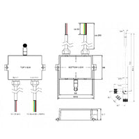 CONTROLLER LUCI RGBW BLUETOOTH