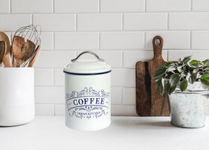 Barattolo Contenitore Ermetico Scatola Alimenti Cucina Con Coperchio Shabby - Barattolo - Caff?