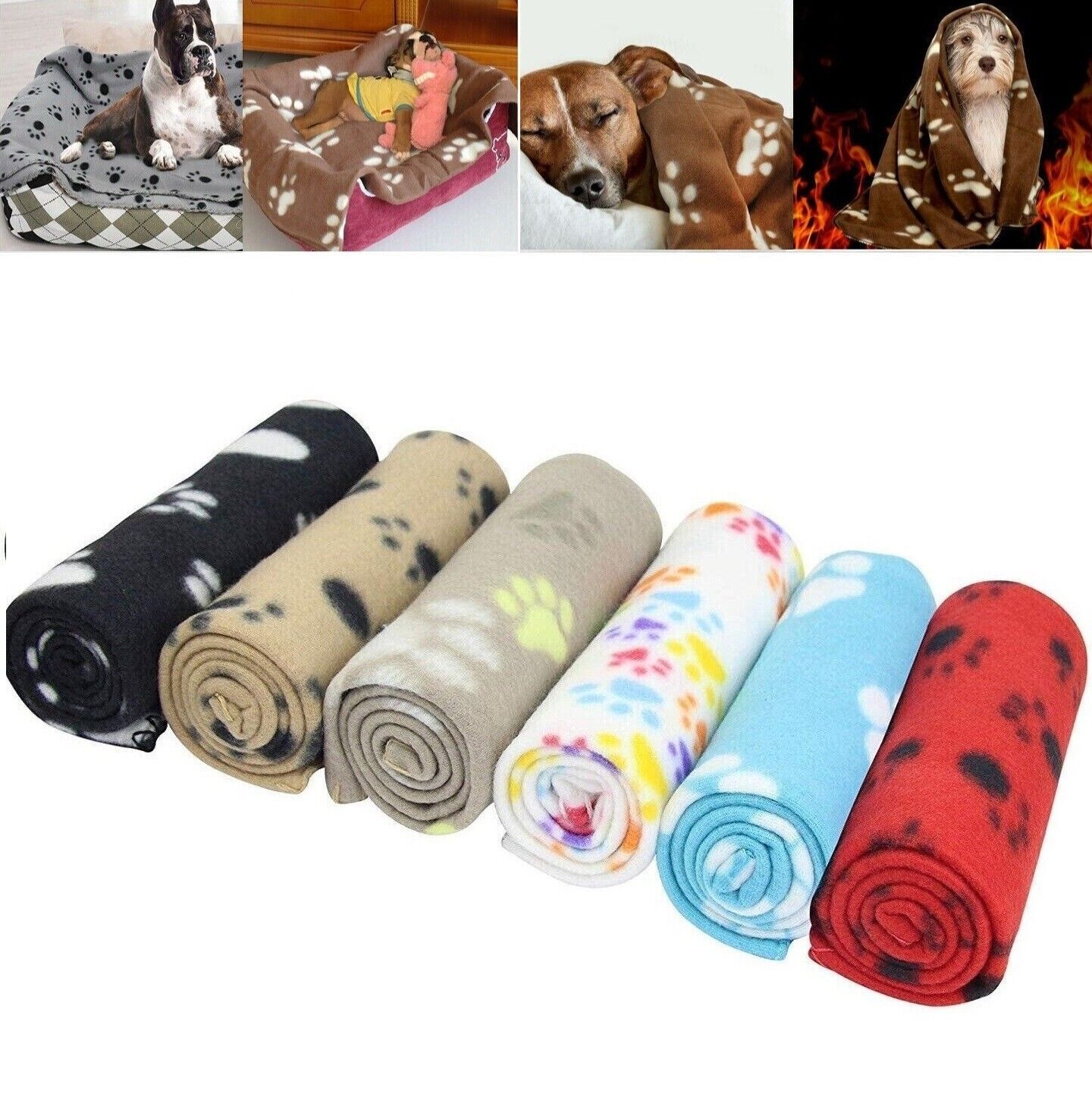 COPERTA PLAID IN PILE COPRI DIVANO O COPRISEDILE PER CANI E GATTI 120 X 90