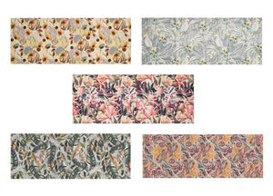 Tappeto Cucina Antiscivolo Stampa Digitale Emozioni Fantasie Floreali Astratte - 58x140 - Foresta