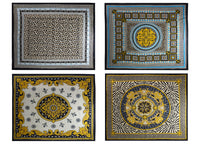 Telo Mare Spiaggia Grande Antisabbia Parasole Modello Batik Barocco - Telo Mare - Leopard D1